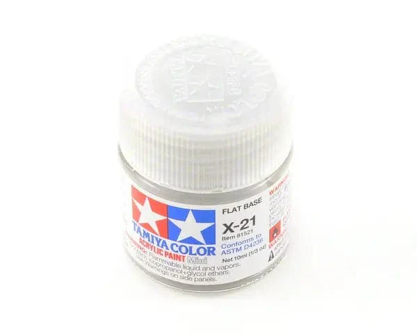 Tamiya X-21 Acrylic Flat Base