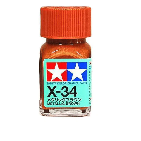 Tamiya X-34 Enamel Metallic Brown