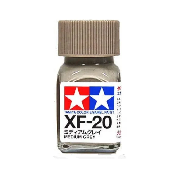Tamiya XF-20 Enamel Flat Medium Grey