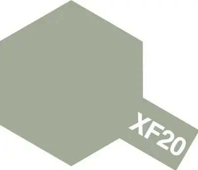 Tamiya XF-20 Enamel Flat Medium Grey - Image 2