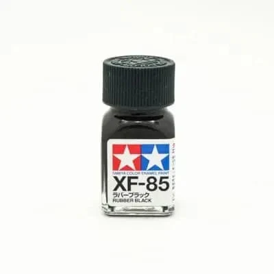 Tamiya XF-85 Enamel Black Rubber