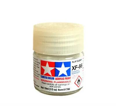 Tamiya XF-86 Acrylic Flat Clear