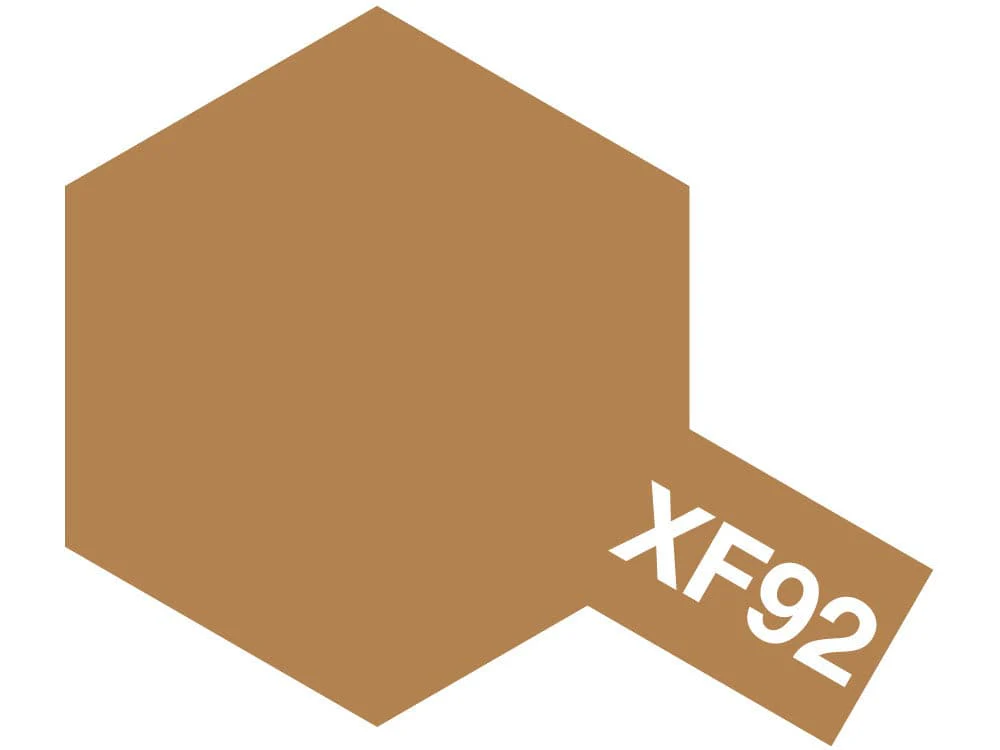 Tamiya XF-92 Acrylic Yellow Brown Acrylic - Image 2