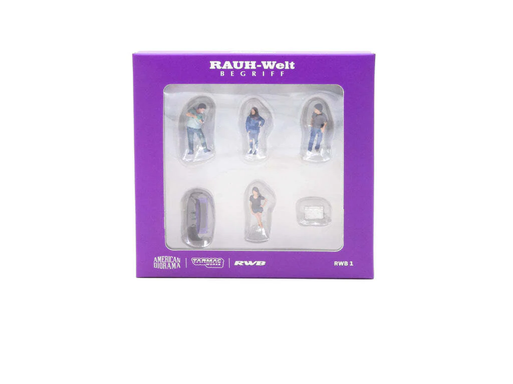 Tarmac 1/64 Figures Set RWB 1