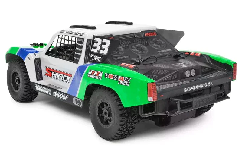 Team Corally 1/8 SHIROI XP 6S Brushless Short Couse Truck RTR - Green [C-00278-G] - Image 3