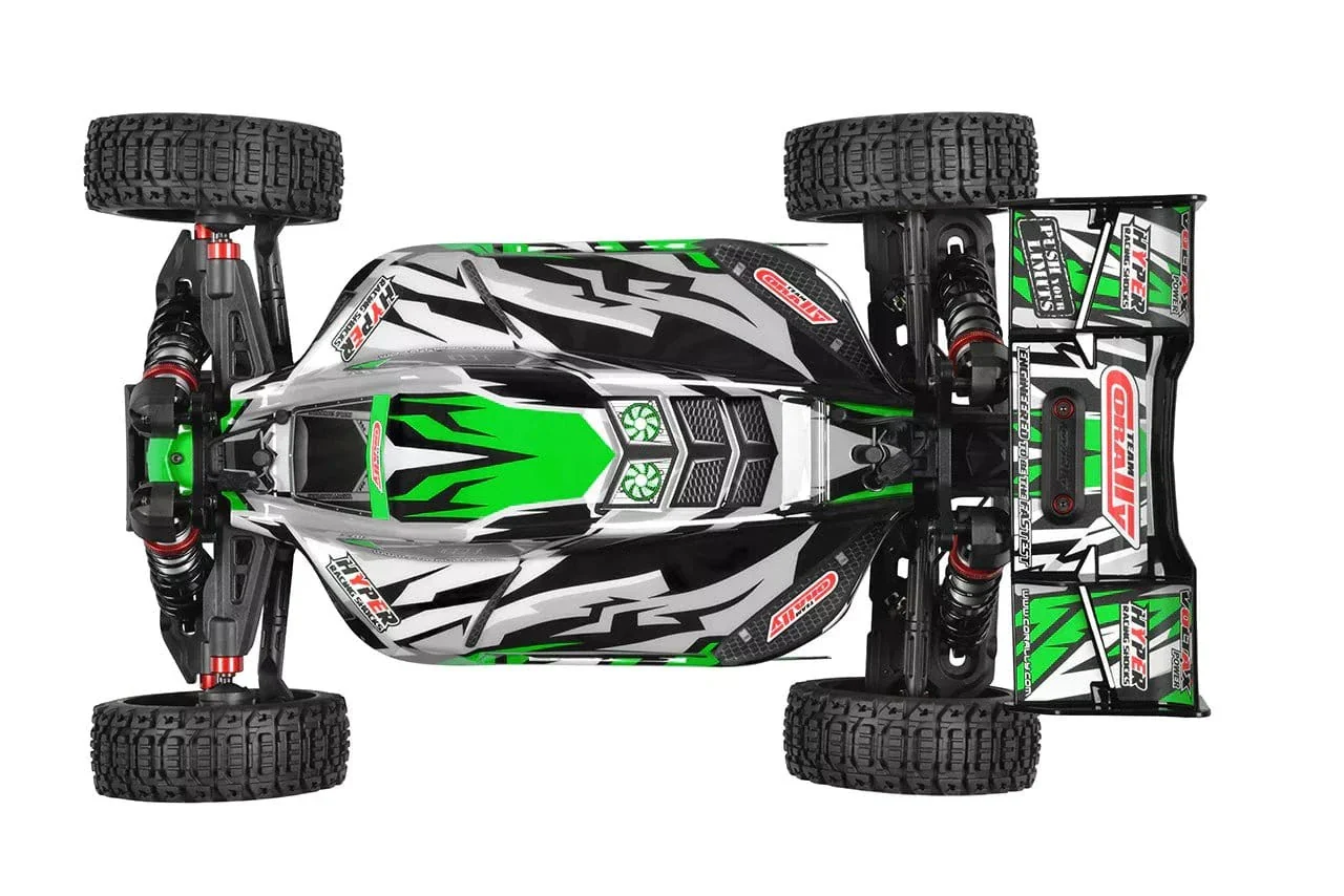 Team Corally 1/8 Spark XB-6 6S Brushless RC Buggy RTR - Green [C-00285-G] - Image 6
