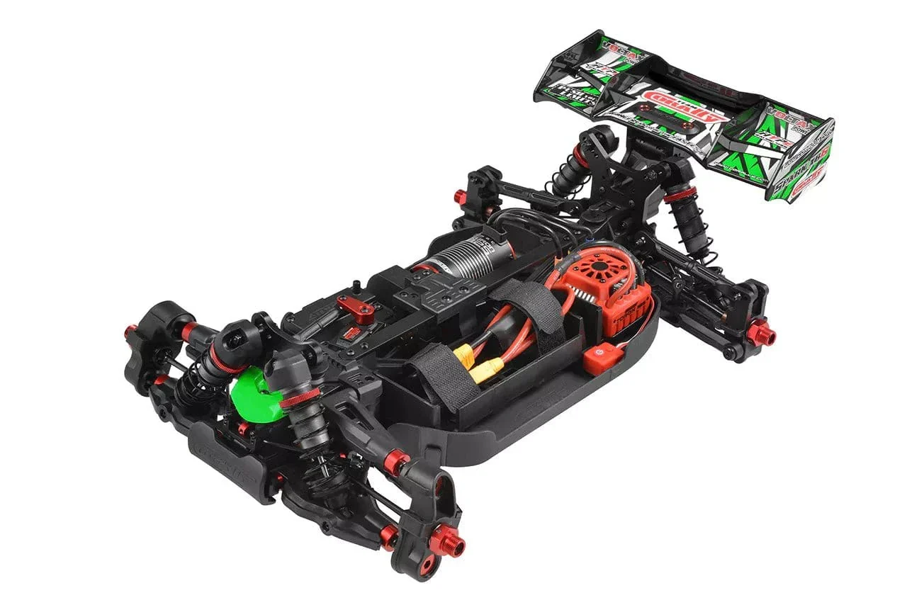 Team Corally 1/8 Spark XB-6 6S Brushless RC Buggy RTR - Green [C-00285-G] - Image 8