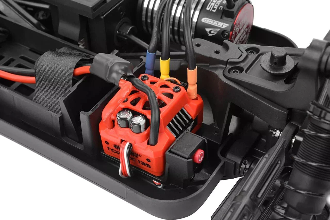 Team Corally 1/8 Syncro-4 4S Brushless RC Buggy - Orange [C-00287-O] - Image 12