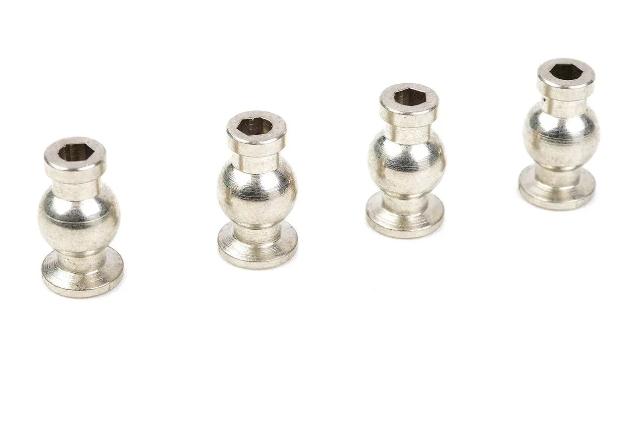 Team Corally Ball Shouldered - 6.8mm - Steel - 4 pcs [C-00180-150]