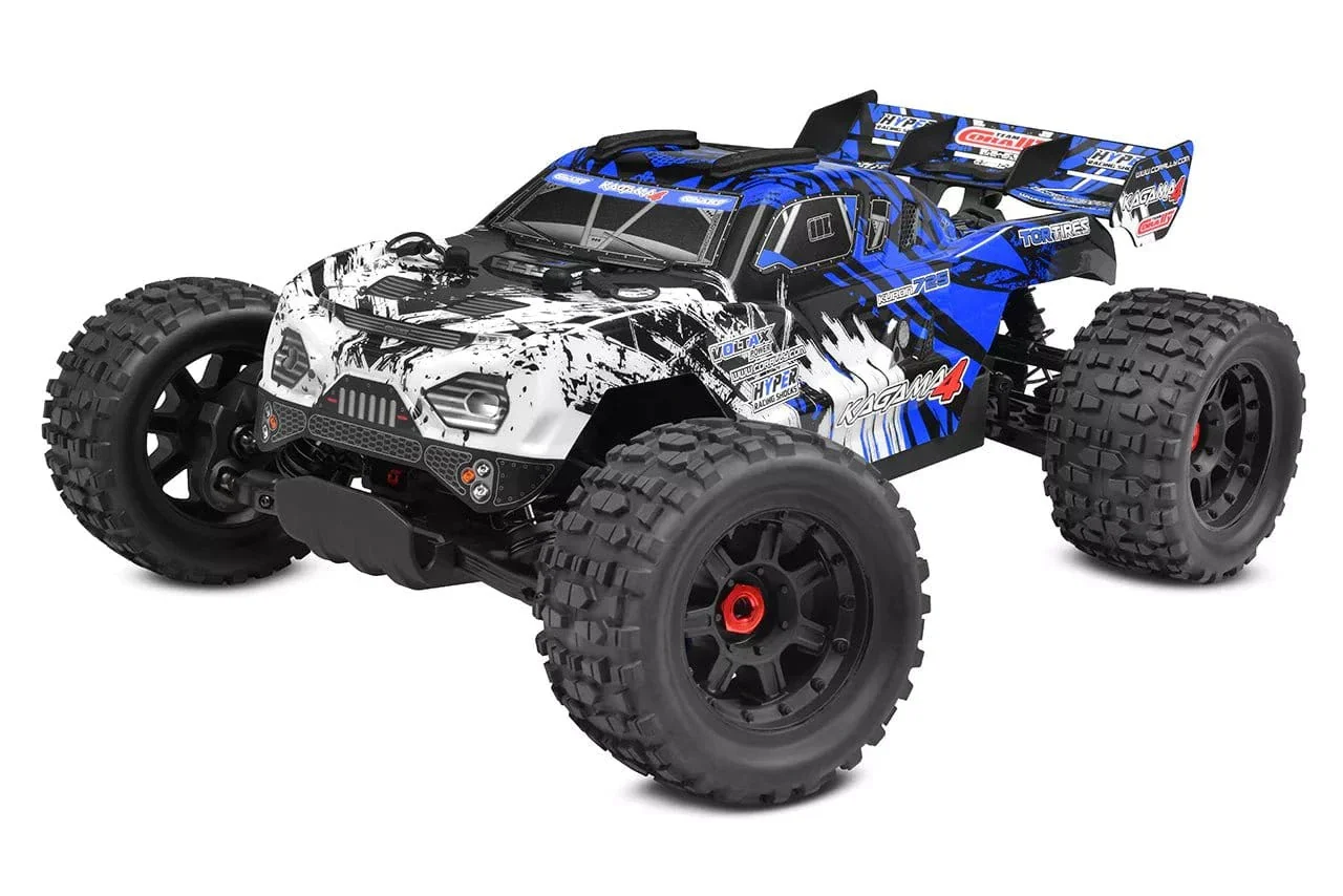 Team Corally Kagama 10 XL4S RC Monster Truck - Blue