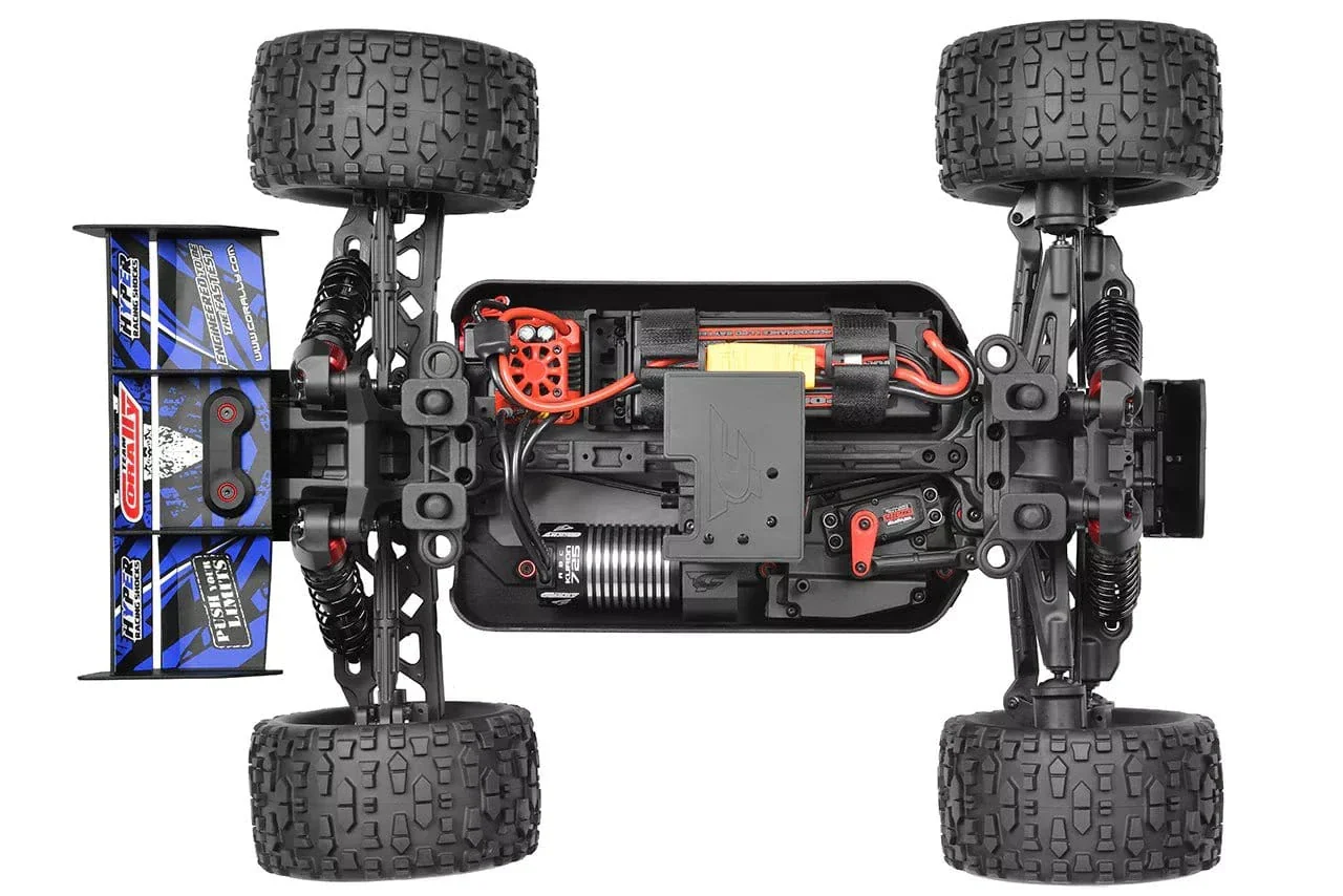 Team Corally Kagama 10 XL4S RC Monster Truck - Blue - Image 7