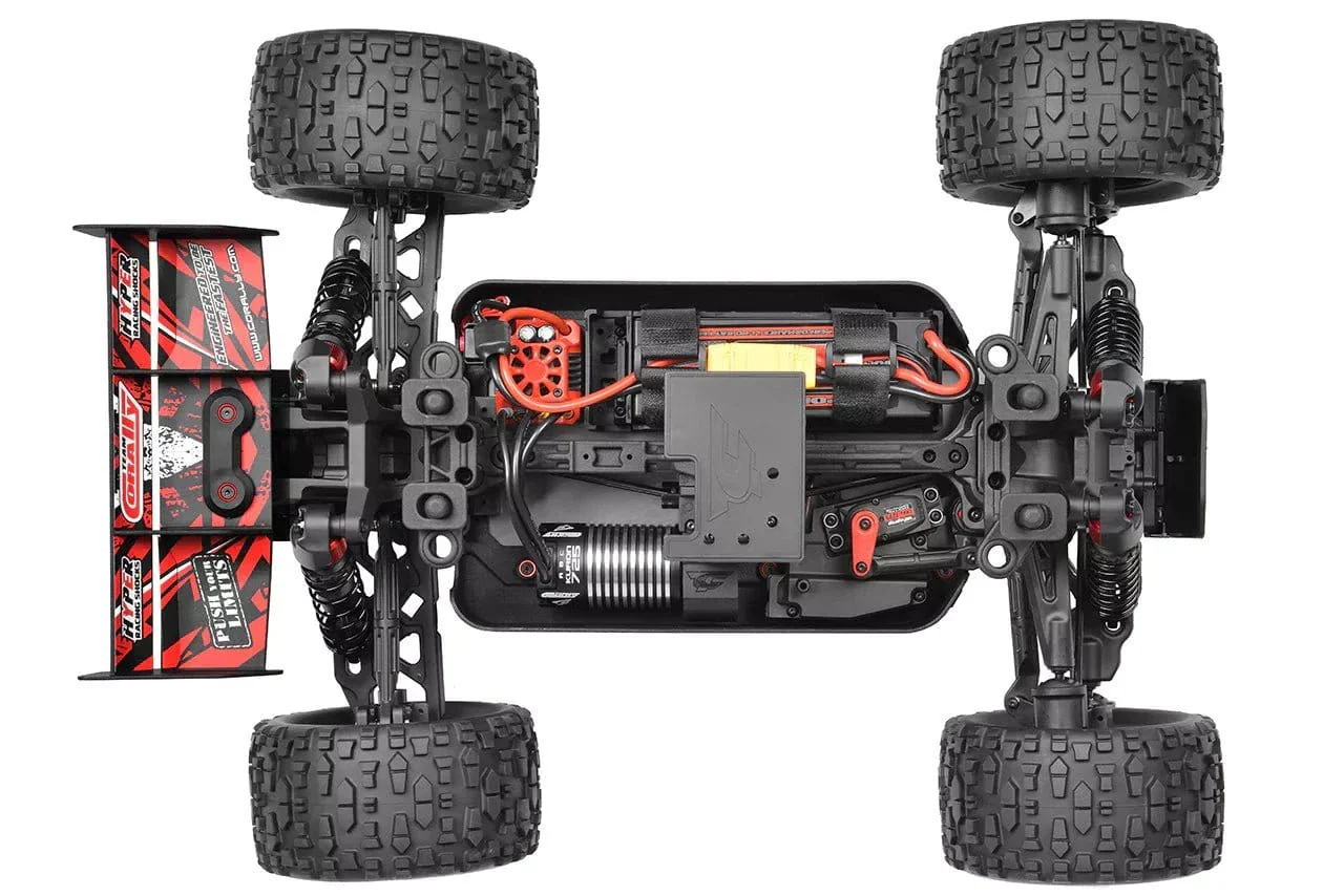 Team Corally Kagama 10 XL4S RC Monster Truck - Red - Image 8