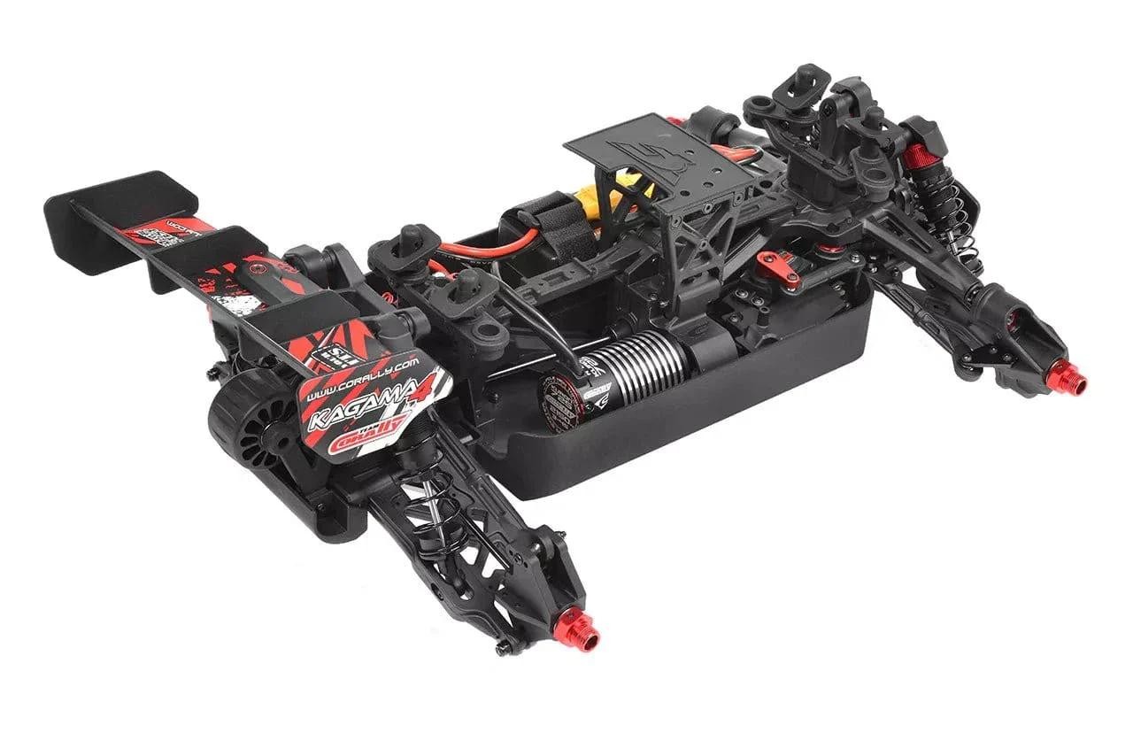 Team Corally Kagama 10 XL4S RC Monster Truck - Red - Image 9