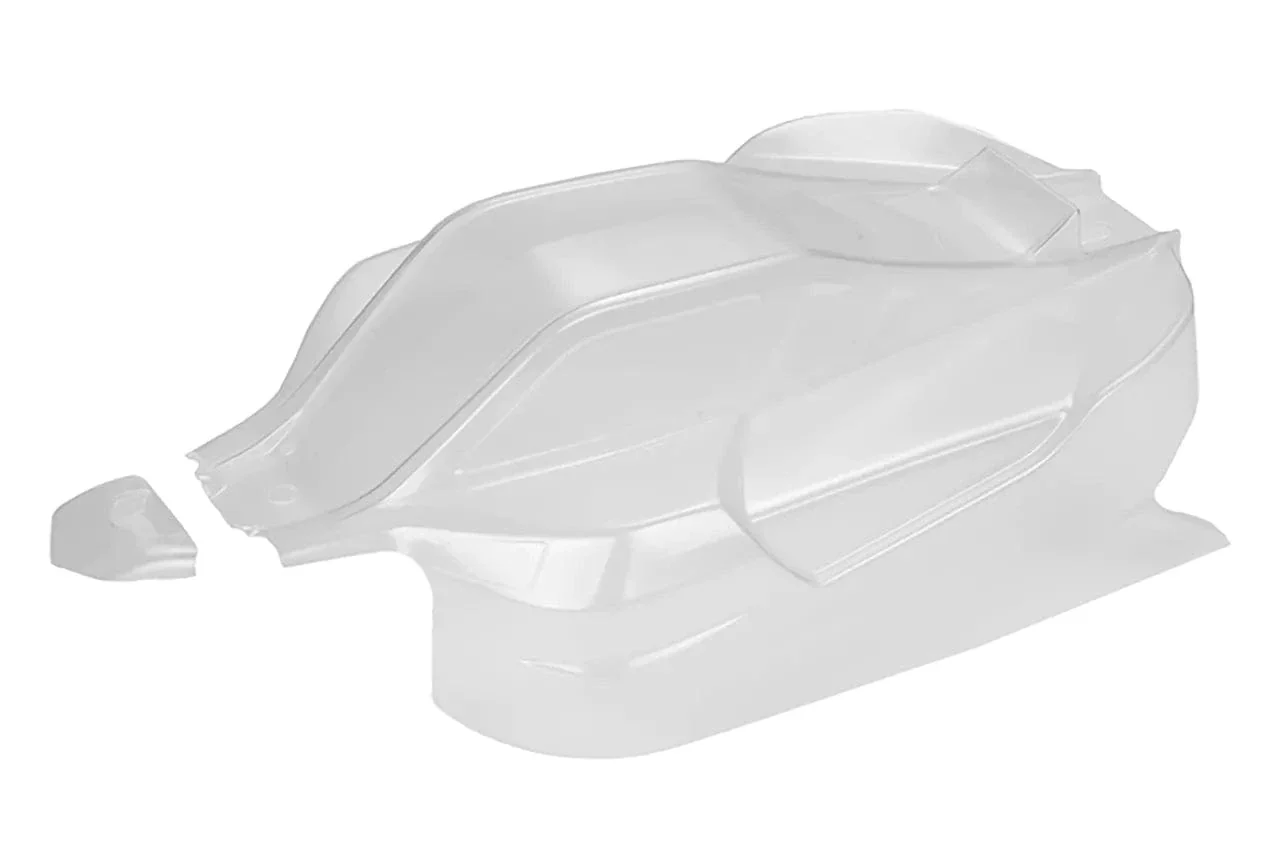 Team Corally Polycarbonate Body - Spark XB6 - Clear - Cut - Decal Sheet - 1 pc [C-00180-1168]