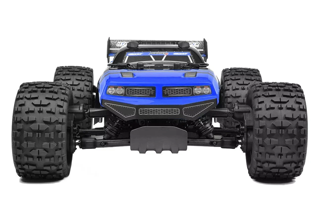 Team Corally Punisher 10 XL4S Brushless Monster Truck - Blue [C-00292-B]** - Image 7