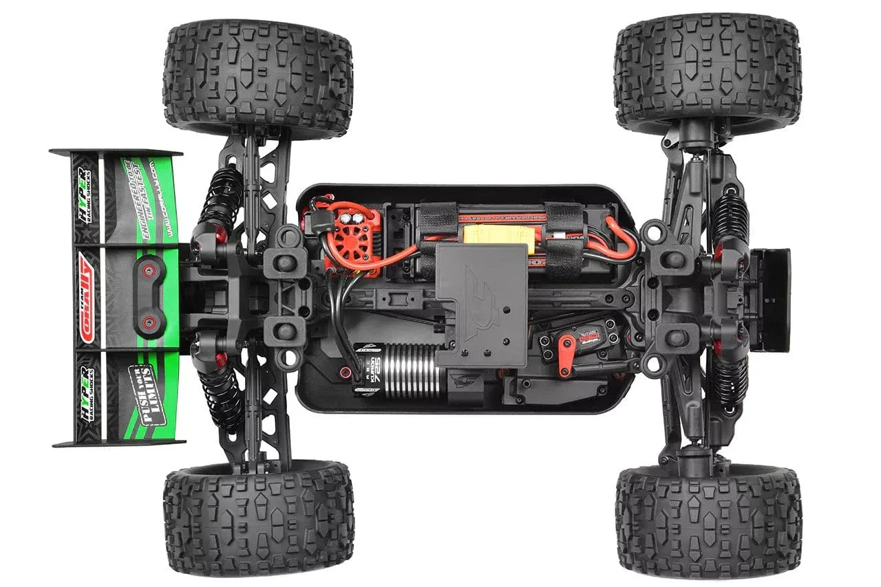 Team Corally Punisher 10 XL4S Brushless Monster Truck - Green [C-00292-G]** - Image 9