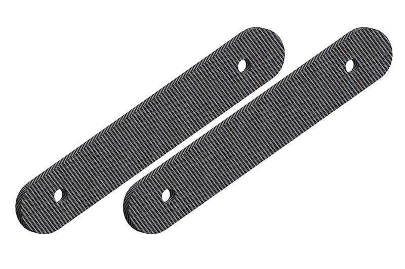 Team Corally - Shock Stay Stiffener - Rear - fits part C-00180-105 - Graphite 2.5mm - 2 pcs**