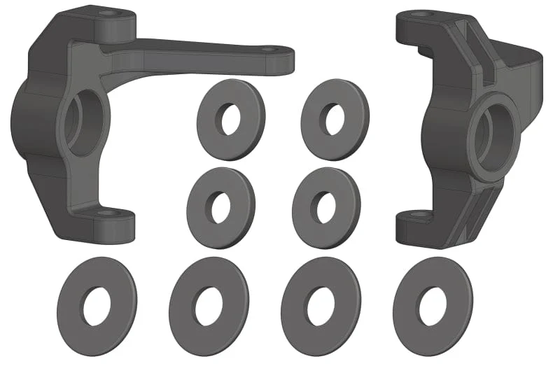 Team Corally Steering Blocks 1 Set**