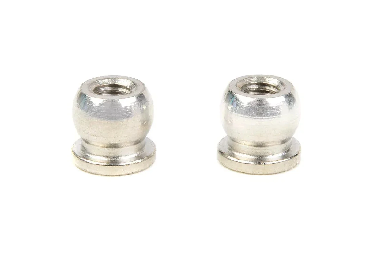 Team Corally Threaded Ball - 6mm - Steel - 2 pcs [C-00180-171]