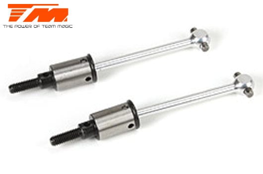 Team Magic E4D Aluminium Front/Rear CVA Shaft (2)**