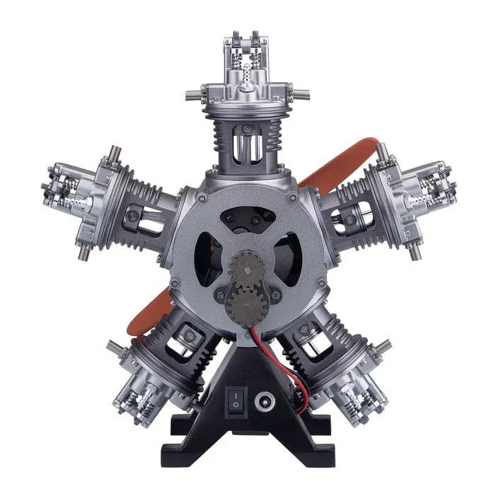 Teching 5 Cylinder Radial Metal Model Engine Assembly Kit - Image 2