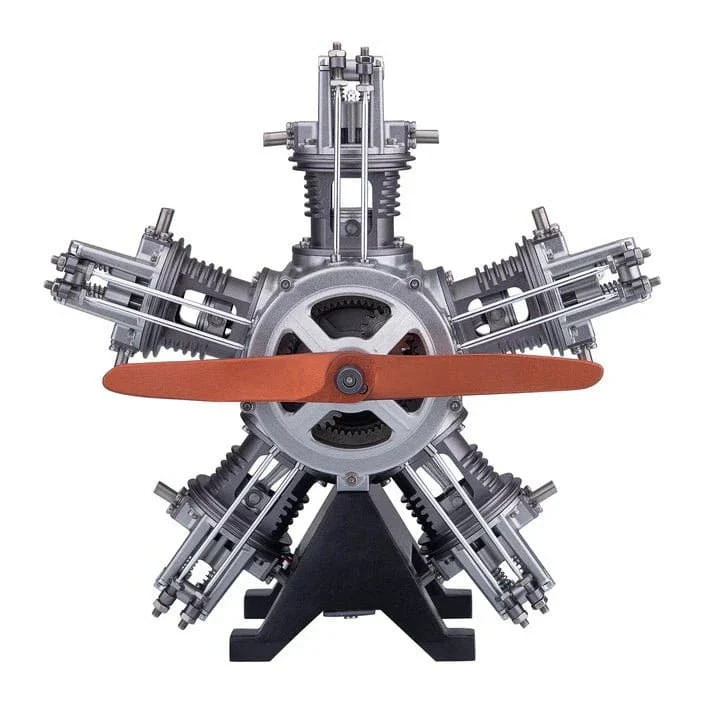 Teching 5 Cylinder Radial Metal Model Engine Assembly Kit - Image 3