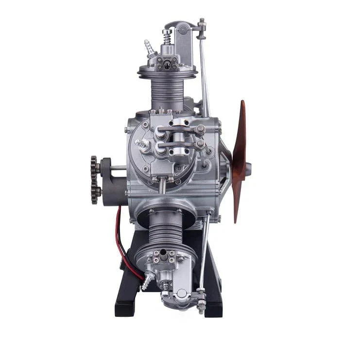 Teching 5 Cylinder Radial Metal Model Engine Assembly Kit - Image 4