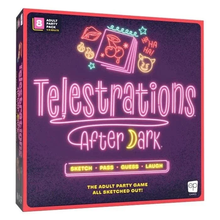 Telestrations After Dark (17+ Year) 8 Player New Edition