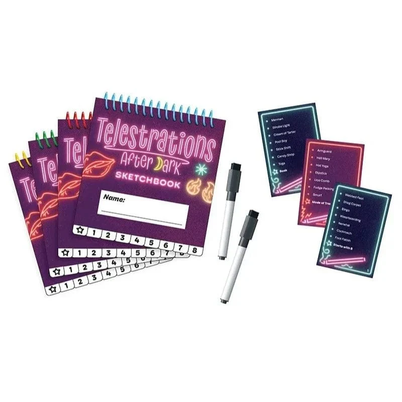Telestrations After Dark (17+ Year) 8 Player New Edition - Image 2