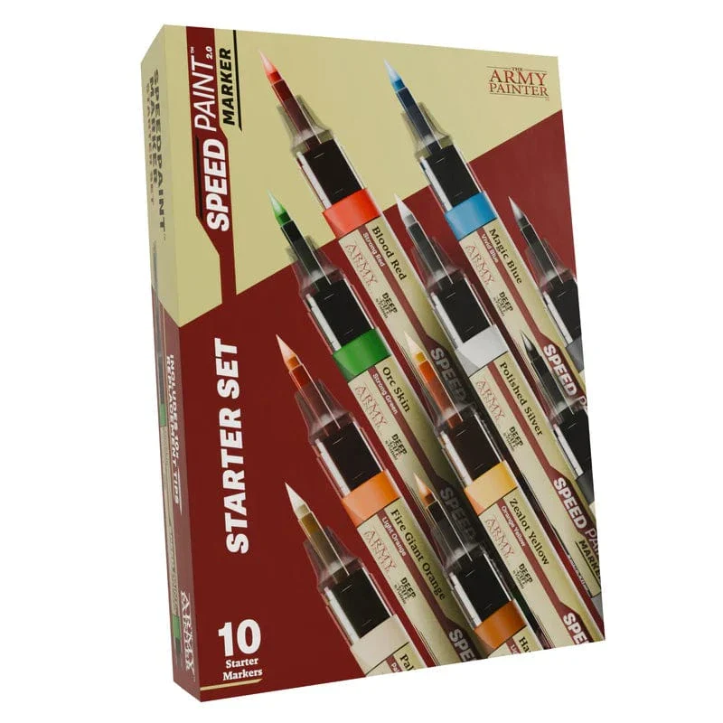 The Army Painter Speedpaint Marker – Starter Set (10 Markers)