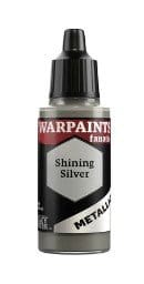 The Army Painter Warpaints Fanatic Metallic: Shining Silver - 18ml Acrylic Paint