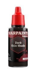 The Army Painter Warpaints Fanatic Wash: Dark Skin Shade - 18ml Acrylic Paint