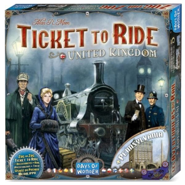 Ticket to Ride United Kingdom Expansion
