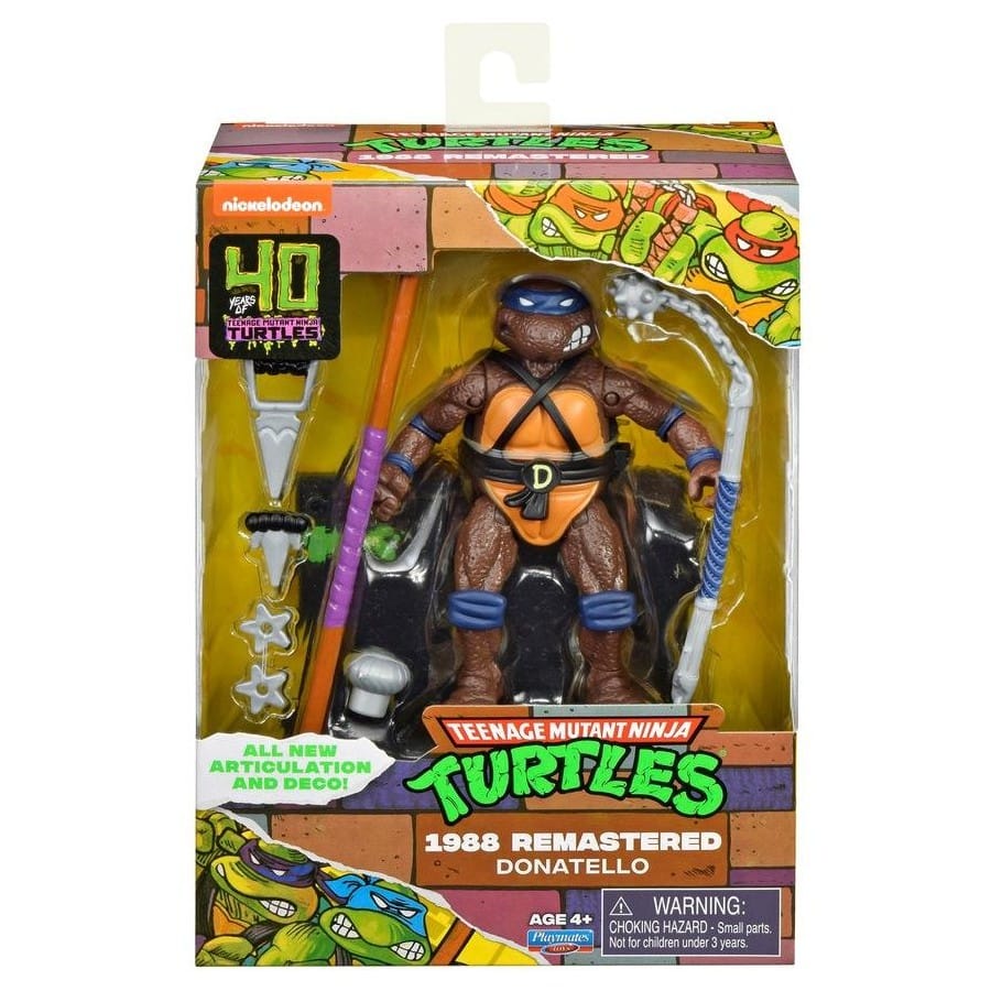 TMNT Classic 40th Aniversary Collector Remastered Figure - Assorted (1) - Image 2
