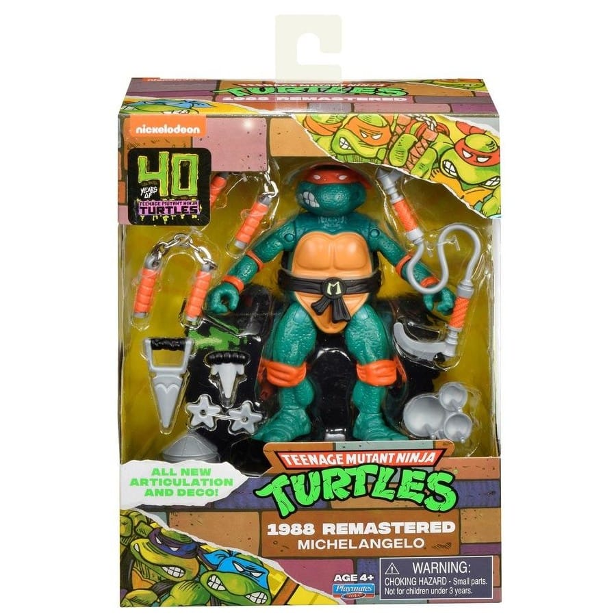 TMNT Classic 40th Aniversary Collector Remastered Figure - Assorted (1) - Image 3