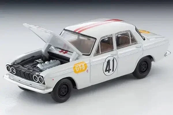 Tomica 1/64 LV-213b PRINCE SKYLINEGT The 2nd Japanese GP #41 White - Image 3