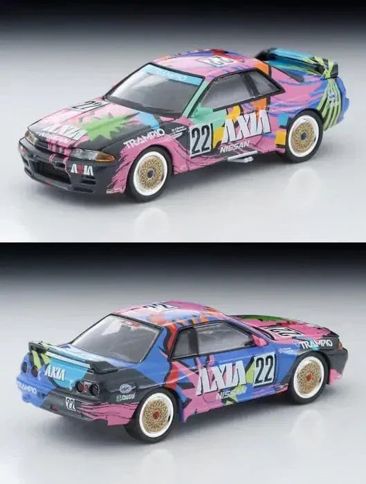 Tomica 1/64 LV-N234f AXIA Skyline 1992 late model - Image 3