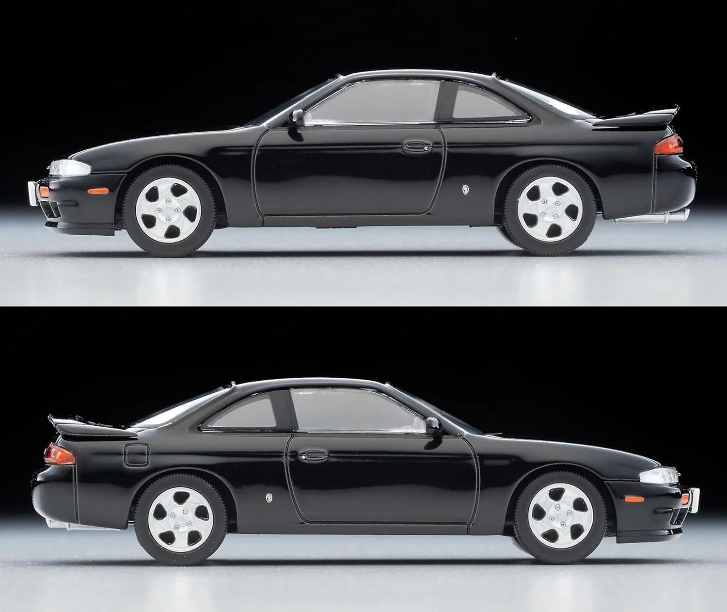 Tomica 1/64 LV-N333a Nissan Silvia Qs Aero 1995 Black - Image 2