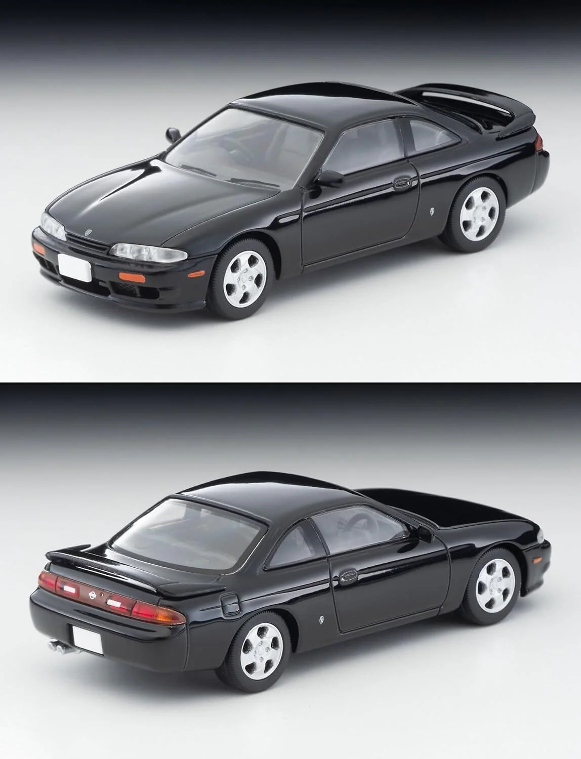 Tomica 1/64 LV-N333a Nissan Silvia Qs Aero 1995 Black - Image 3