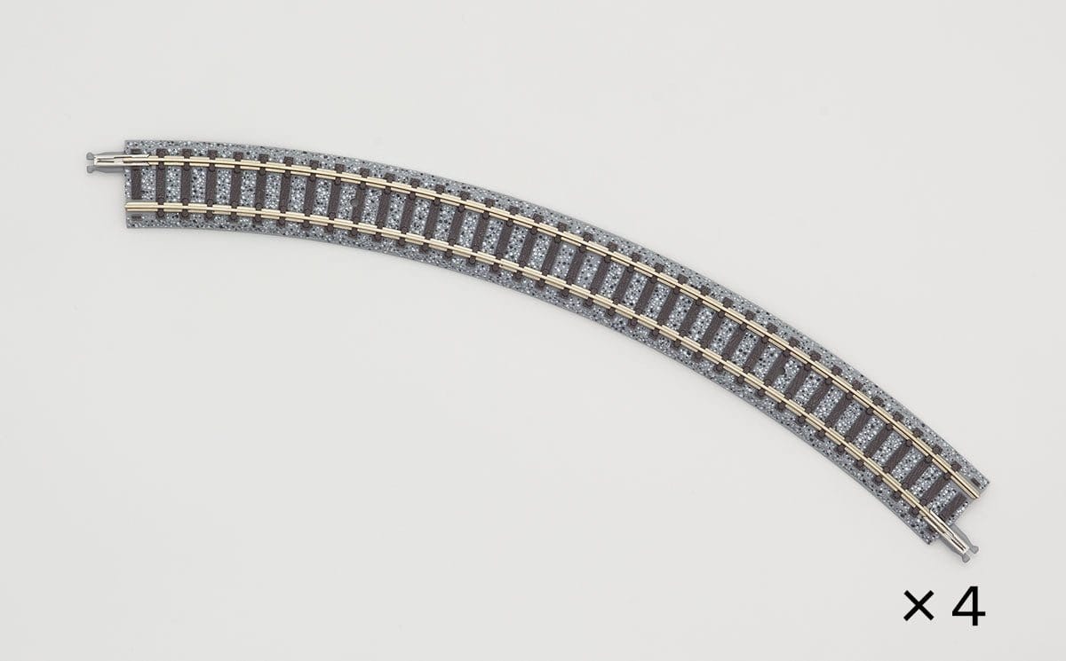 Tomix N Scale Curve Track 9-9/16" 243mm Radius, 45deg (4)**
