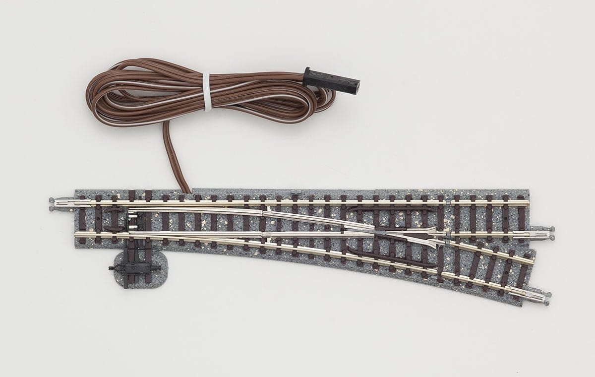 Tomix N Scale Electric Turnout Track Right Hand 21-5/16" 541mm Radius, 15deg [01271]**