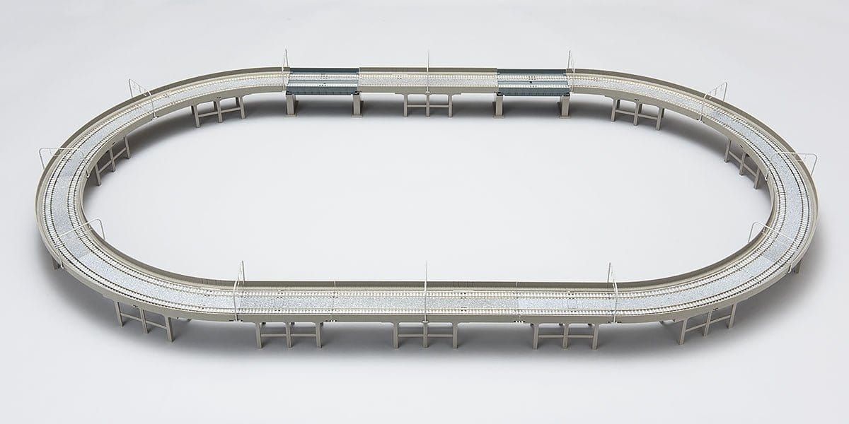 Tomix N Scale Overhead Double track basic set II** - Image 3