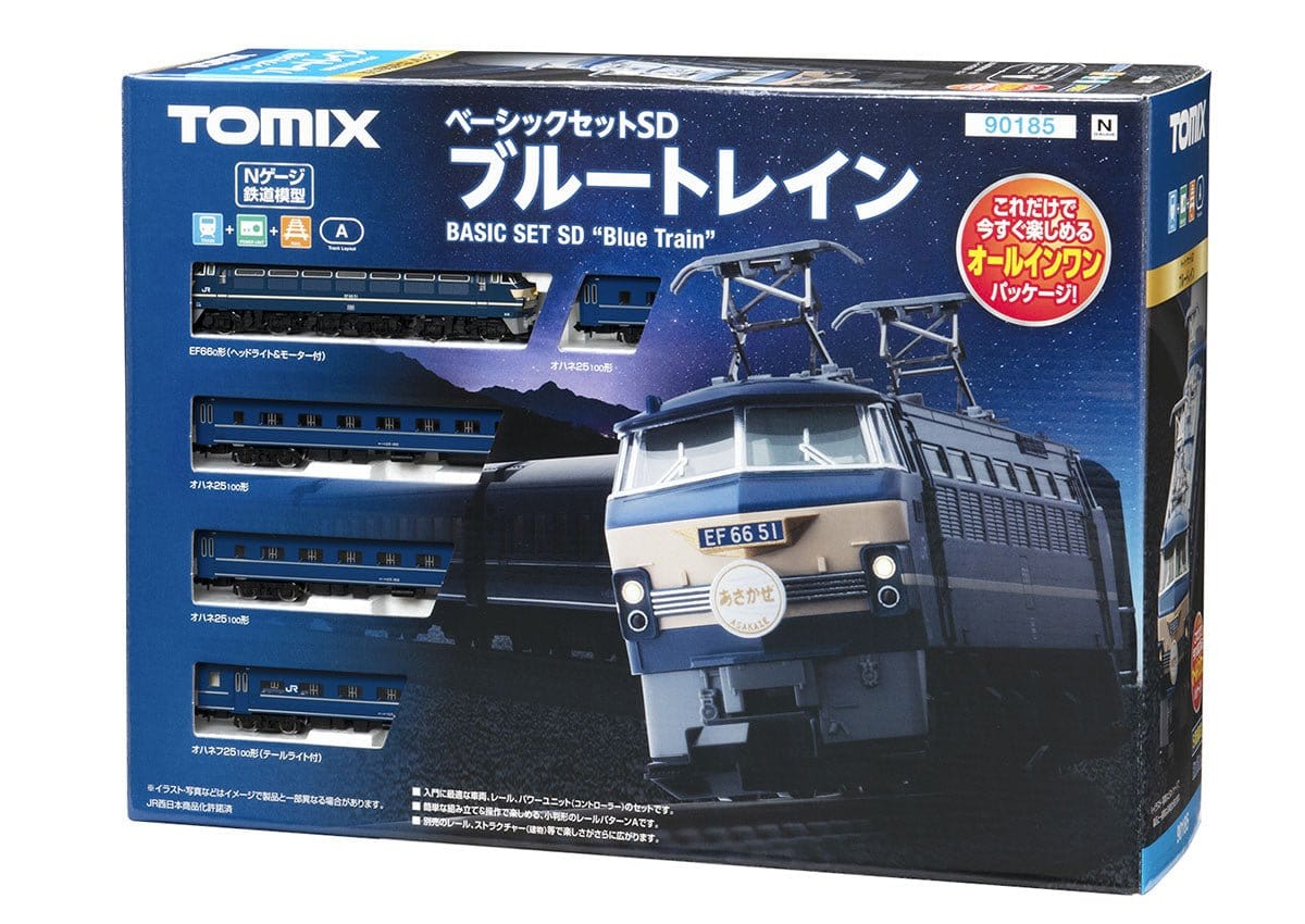 Tomix N Scale Starter Set SD Blue Train**