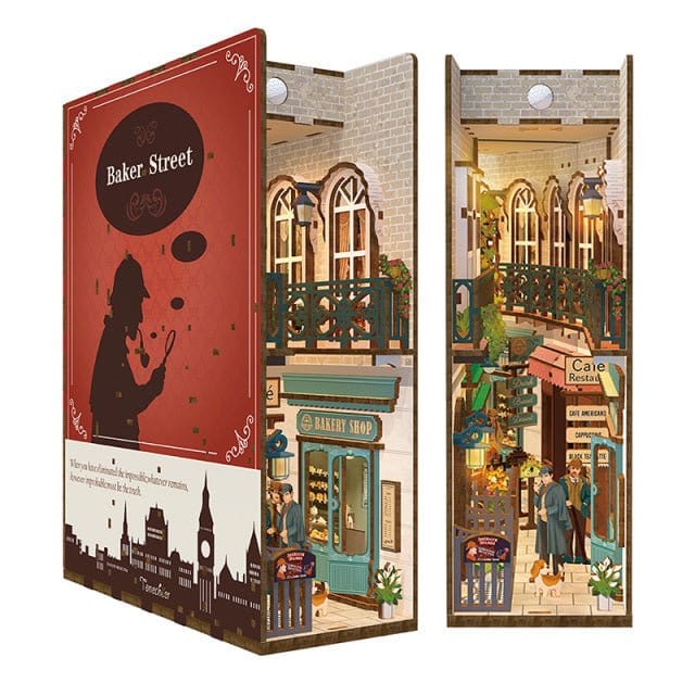 Tonecheer Baker Street Wooden Model Kit [TQ108] - Image 2