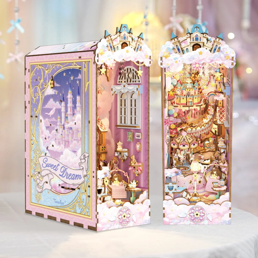 Tonecheer Blossom Time Wood Model Kit [TQ145] - Image 2