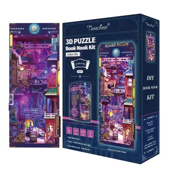 Tonecheer Cyber City Wooden Model Kit [TQ131]