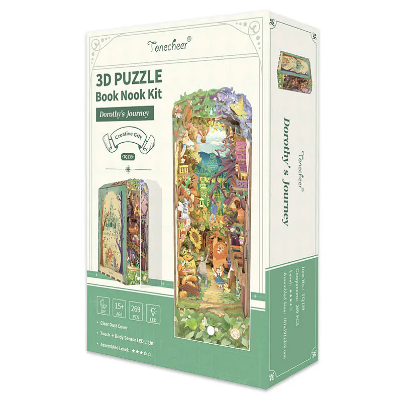 Tonecheer Dorothys Journey Book Nook Kit [TQ139]