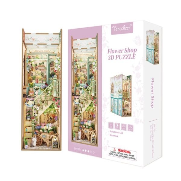 Tonecheer Flower Shop Book Nook Kit [TQ141]