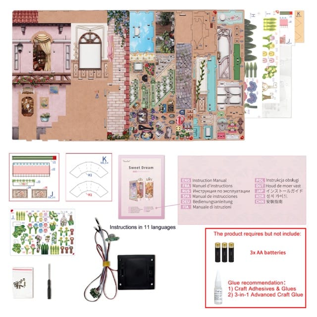 Tonecheer Flower Shop Book Nook Kit [TQ141] - Image 4