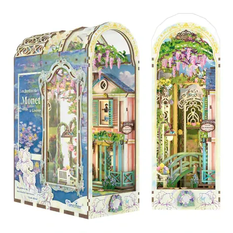 Tonecheer Giverny Garden Wood Model Kit [TQ138] - Image 2
